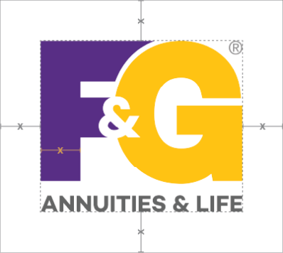 F&G logo showing margin indicators